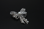 Butterfly Pearl Hair Clip